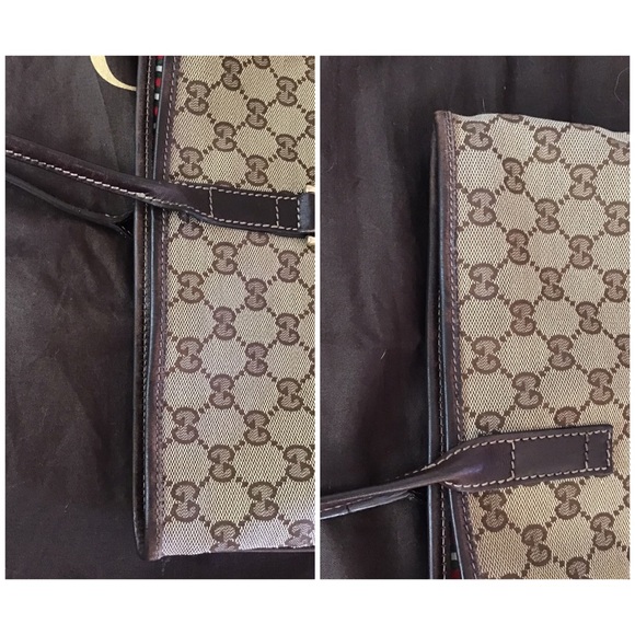 ⚡SOLD⚡⚡🛍GUCCI GG Canvas Britt Large Tote Bag - Picture 6 of 10